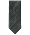 Sean John Mens Perforated Velvet Self-Tied Necktie