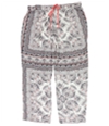 P.J. Salvage Womens Mosaic Print Pajama Lounge Pants