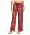 P.J. Salvage Womens Plaid Pajama Lounge Pants red S/30