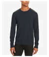 Kenneth Cole Mens Mixed-Media Pullover Sweater