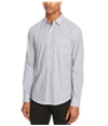 Kenneth Cole Mens Striped Button Up Shirt, TW1