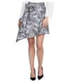 Rachel Roy Womens Bailen Plaid Floral Asymmetrical Skirt, TW1