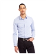 Kenneth Cole Mens Dobby Super Slim Button Up Shirt