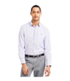 Kenneth Cole Mens Check Pocket Button Up Dress Shirt