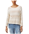 Rachel Roy Womens Striped Pullover Sweater whitebone M