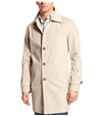 Tommy Hilfiger Mens Button Through Overcoat Dress tan 42