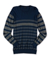 Sons of Intrigue Mens Horizontal Stripe Pullover Sweater majolicabluecombo 2XL