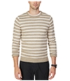 Nautica Mens Wide-Stripe Knit Sweater