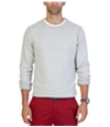 Nautica Mens Fine Striped Pullover Sweater