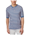 Weatherproof Mens Slub Striped Henley Shirt
