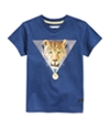Sean John Boys Leopard V-Neck Graphic T-Shirt