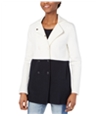Tommy Hilfiger Womens Colorblocked Pea Coat