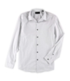 I-N-C Mens Solid Button Up Shirt, TW4