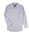 Bar Iii Mens Diamond Stripe Button Up Dress Shirt