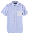 Ralph Lauren Mens Contrast Pocket Button Up Shirt