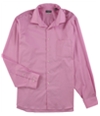Van Heusen Mens Solid Button Up Dress Shirt, TW4