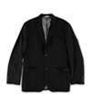 Perry Ellis Mens Textured Two Button Blazer Jacket, TW1