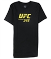 UFC Mens No. 245 Dec 14 Las Vegas Graphic T-Shirt black S