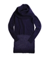W118 Womens Turtleneck Cable Knit Sweater