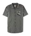 Ecko Unltd. Mens Woven Camo Pocket Button Up Shirt