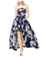 Speechless Womens Floral Gown Dress