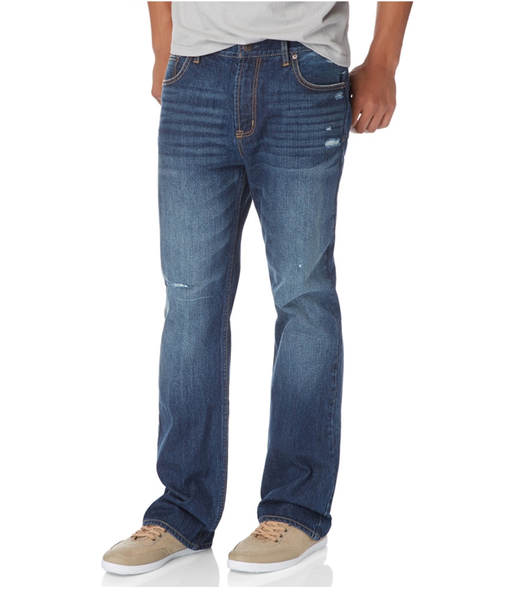Aeropostale Mens Slim Boot Cut Jeans | Mens Apparel | Free Shipping on ...