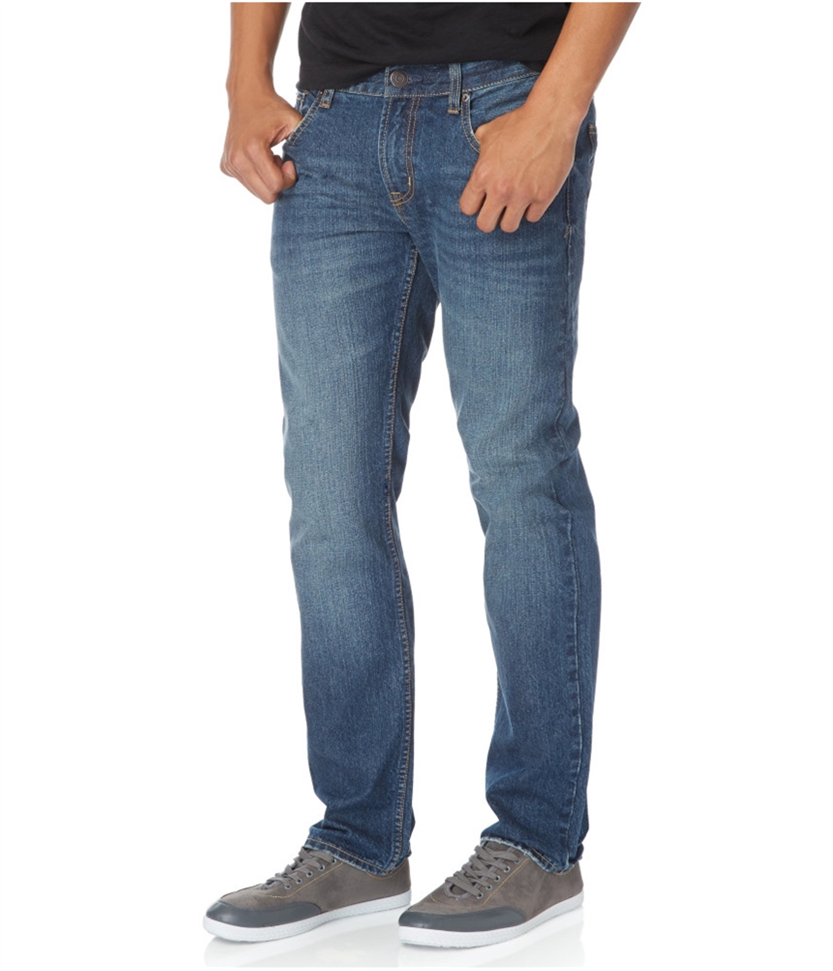 Aeropostale Mens Slim Straight Leg Jeans | Mens Apparel | Free Shipping ...