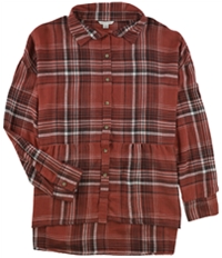 American Eagle Womens Flannel Button Up Shirt