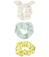 American Eagle Womens Knotted 3-Pack Hair Scrunchie, TW2