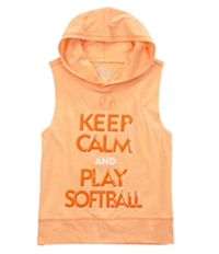 Justice Girls Keep Calm Softball Embellished T-Shirt