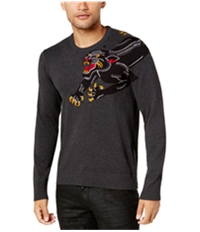 I-N-C Mens Panther Pullover Sweater