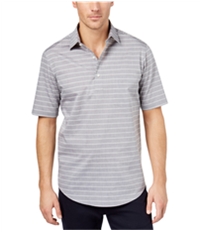 Club Room Mens Popover Rugby Polo Shirt