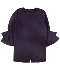 Alfani Womens Flared-Sleeve Jacket, TW1