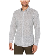 I-N-C Mens Woven Button Up Shirt, TW2