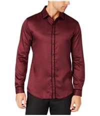I-N-C Mens Party Pajama Button Up Shirt