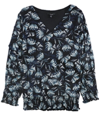 Alfani Womens Ruffled Pullover Blouse, TW2