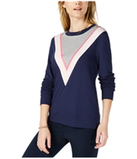 Maison Jules Womens Colorblock Sweatshirt