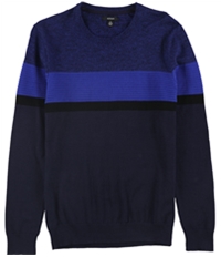 Alfani Mens Ottoman Striped Knit Sweater