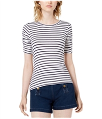 Maison Jules Womens Striped Basic T-Shirt, TW9