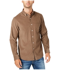 Club Room Mens Corduroy Button Up Shirt