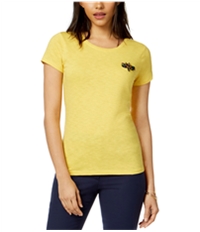 Maison Jules Womens Embellished Dragonfly Basic T-Shirt