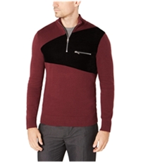 I-N-C Mens Rebel Varsity Pullover Sweater