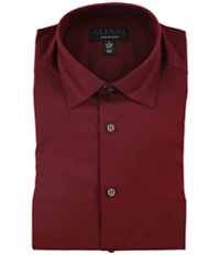 Alfani Mens Solid Button Up Dress Shirt, TW2