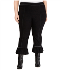 I-N-C Womens Bell Hem Casual Trouser Pants