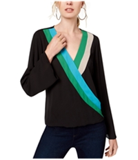 I-N-C Womens Colorblock Pullover Blouse, TW1