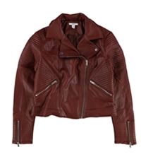 Bar Iii Womens Quilted Moto Jacket