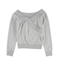 Bar Iii Womens Off The Shoulder Sweatshirt