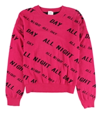 Bar Iii Womens All Day All Night Reversible Pullover Sweater