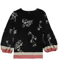 Alfani Womens Bishop Sleeve Pullover Blouse