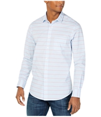 Club Room Mens Preston Stripe Button Up Shirt